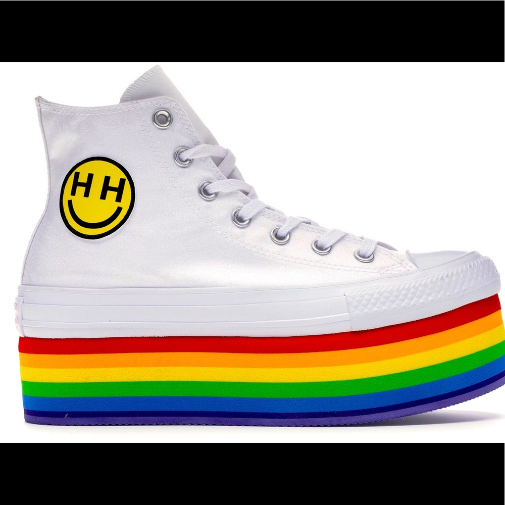 Miley Cyrus Pride platform Converse